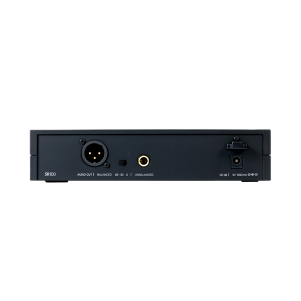 DMS100 2.4GHZ DIGITAL WIRELESS INSTRUMENT SYSTEM, INCLUDES PT100 BELTPACK TRANSMITTER, SR100 RECEIVER